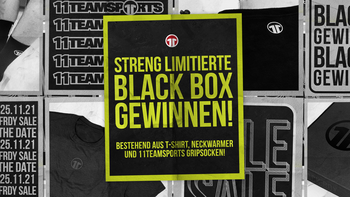 Gewinne eine limitierte 11teamsports "Black Box"!