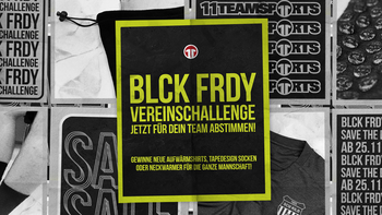 BLCK FRDY: Mega-Sale und Vereins-Gewinnspiel
