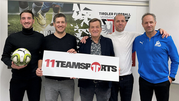 11teamsports neuer Ausrüster des Tiroler Fußballverbandes