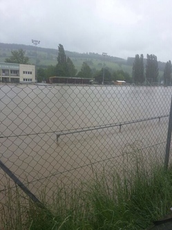 Hochwasser in Hofstetten