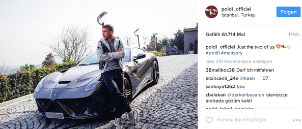 Lukas Podolski Instagram