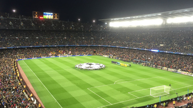 Stadion FC Barcelona Champions League