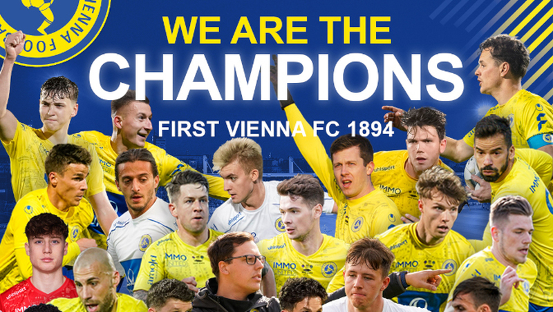 Vienna kürt sich zum Meister in der Regionalliga Ost